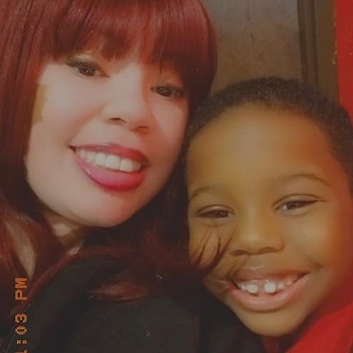 Rhannie with her kids
